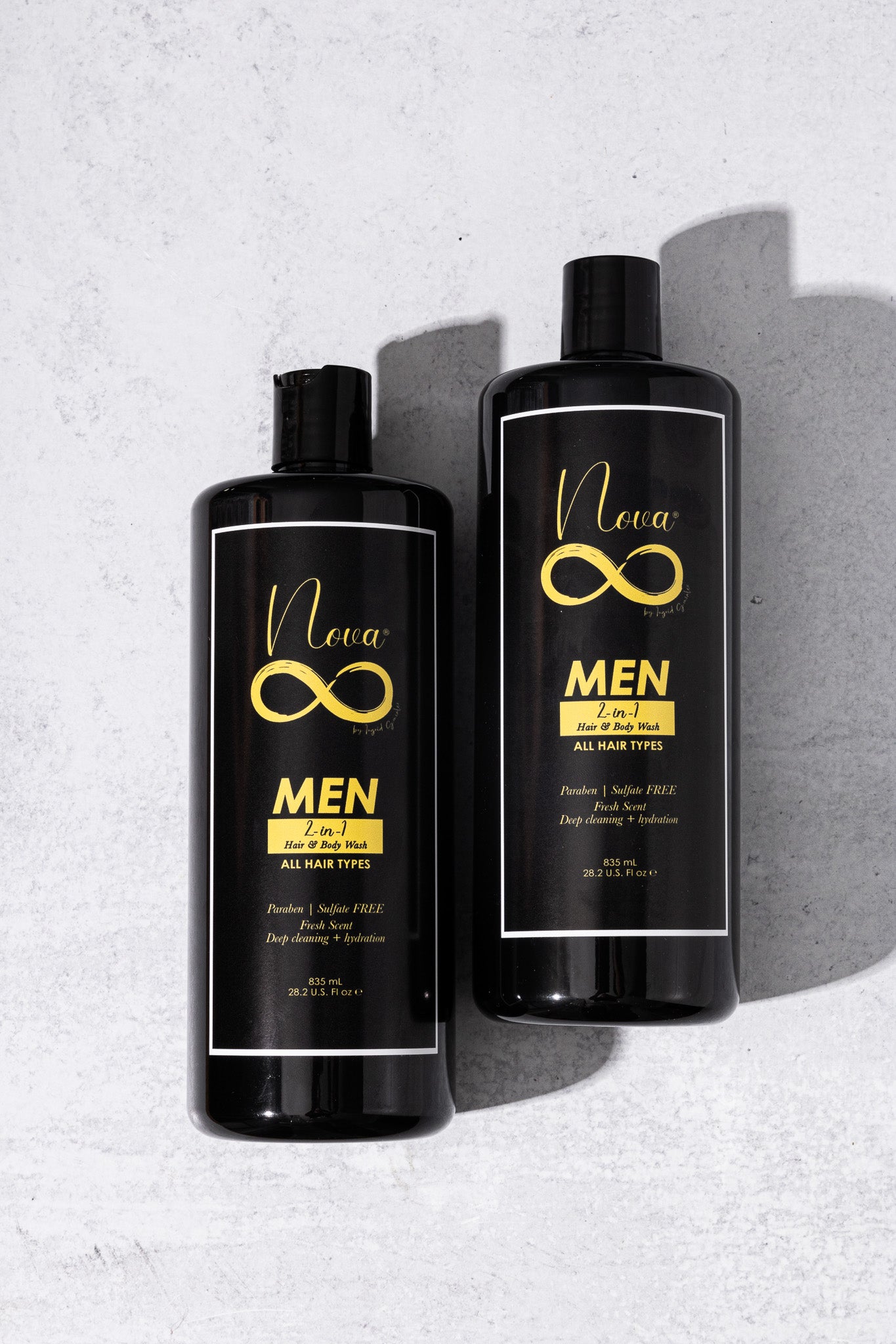Nova Nourish and soften Shampoo & Body Wash For Men
