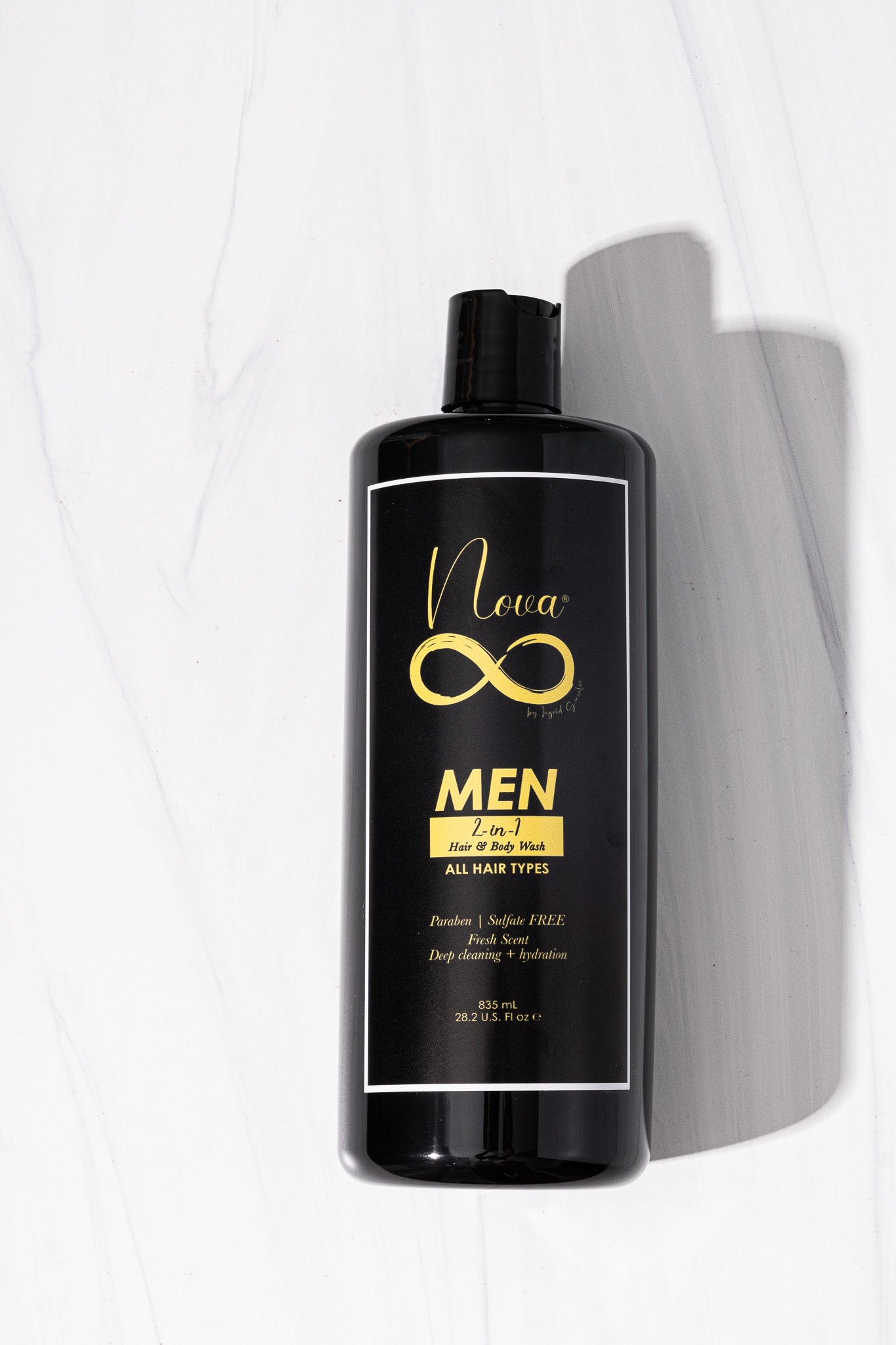 Nova Nourish and soften Shampoo & Body Wash For Men