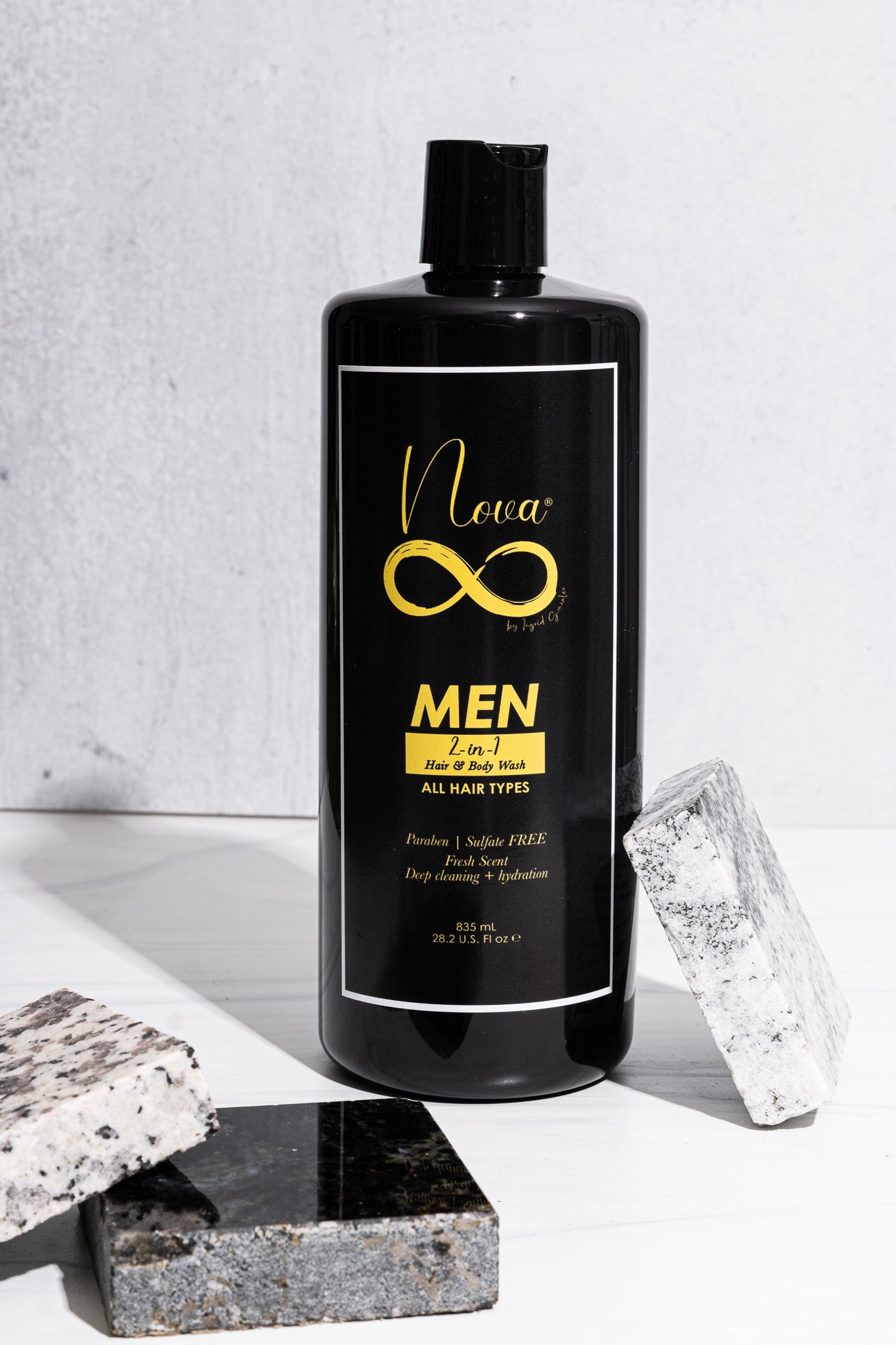 Nova Nourish and soften Shampoo & Body Wash For Men