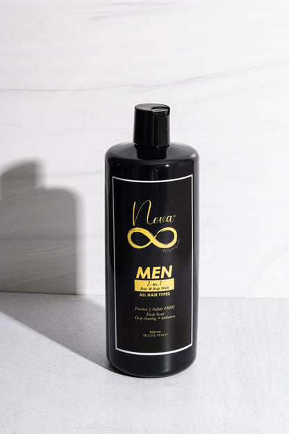 Nova Nourish and soften Shampoo & Body Wash For Men